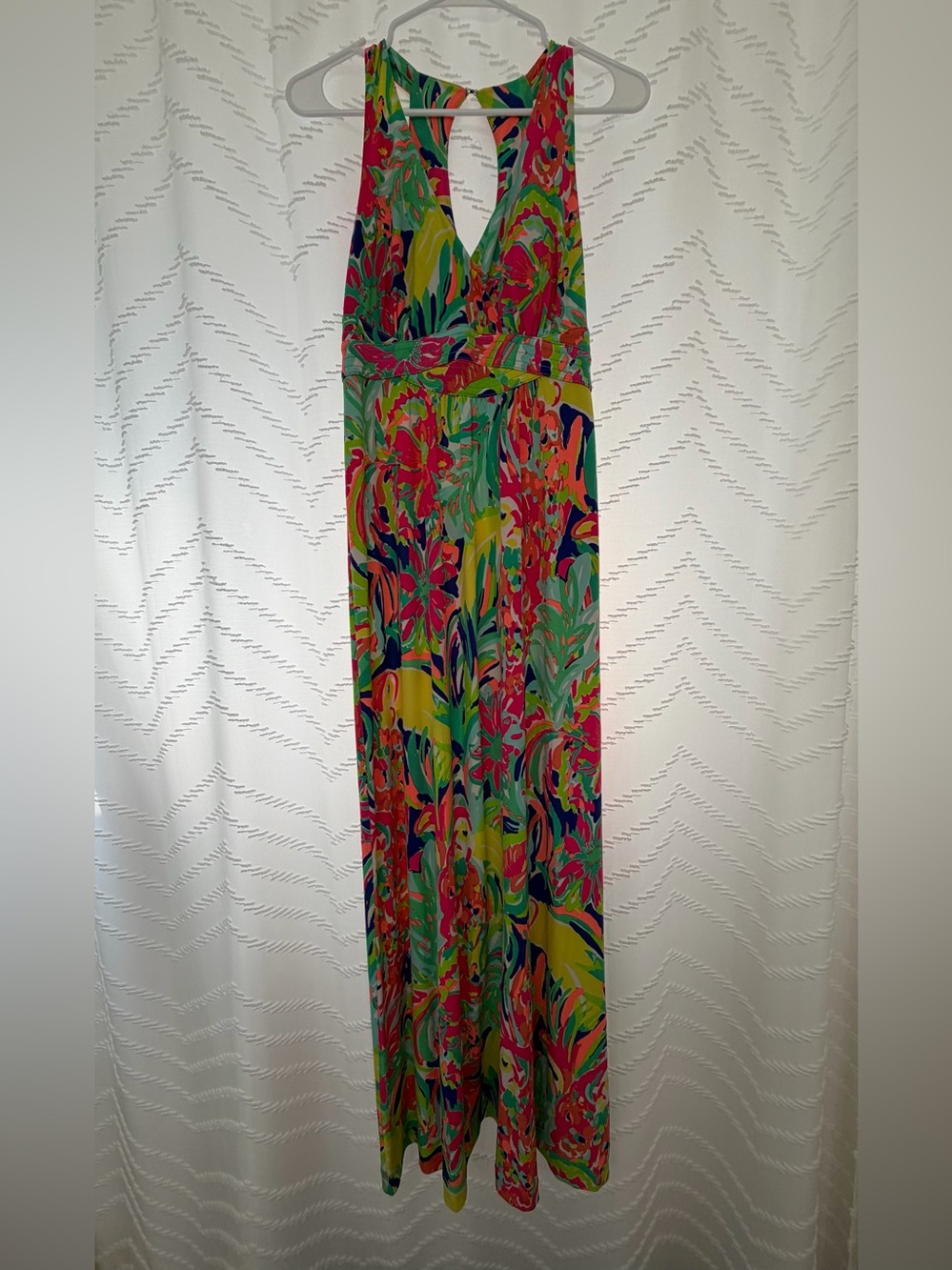 Lilly Pulitzer Colorful Floral Maxi Dress